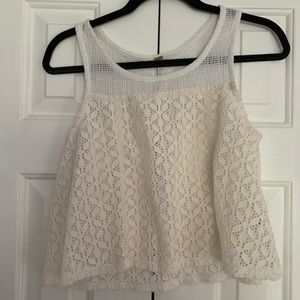 Free People Lace Top